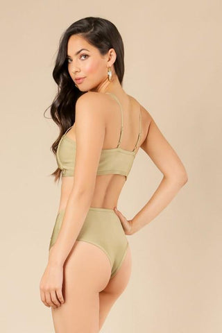 Lace-up Bandage Bikini