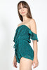 Metallic Shimmer Romper