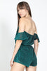 Metallic Shimmer Romper
