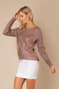 Fringe Back Sweater