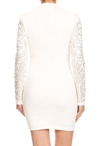 Rhinestone Glam Dress