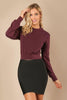 Lace-up Sweater